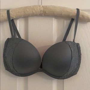 VS PINK Heartbreaker Plunge Multi-way Bra 34D